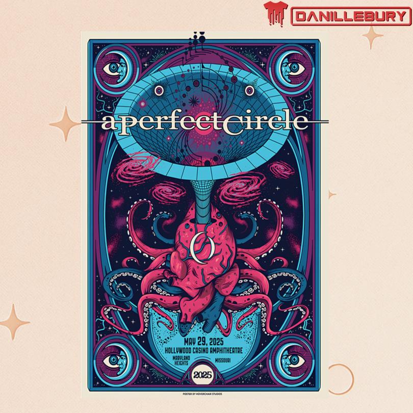 A Perfect Circle At Hollywood Casino Amphitheatre May 29 2025 Poster