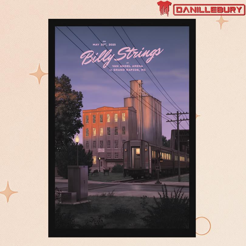 Billy Strings Poster Van Andel Arena Grand May 31 2025