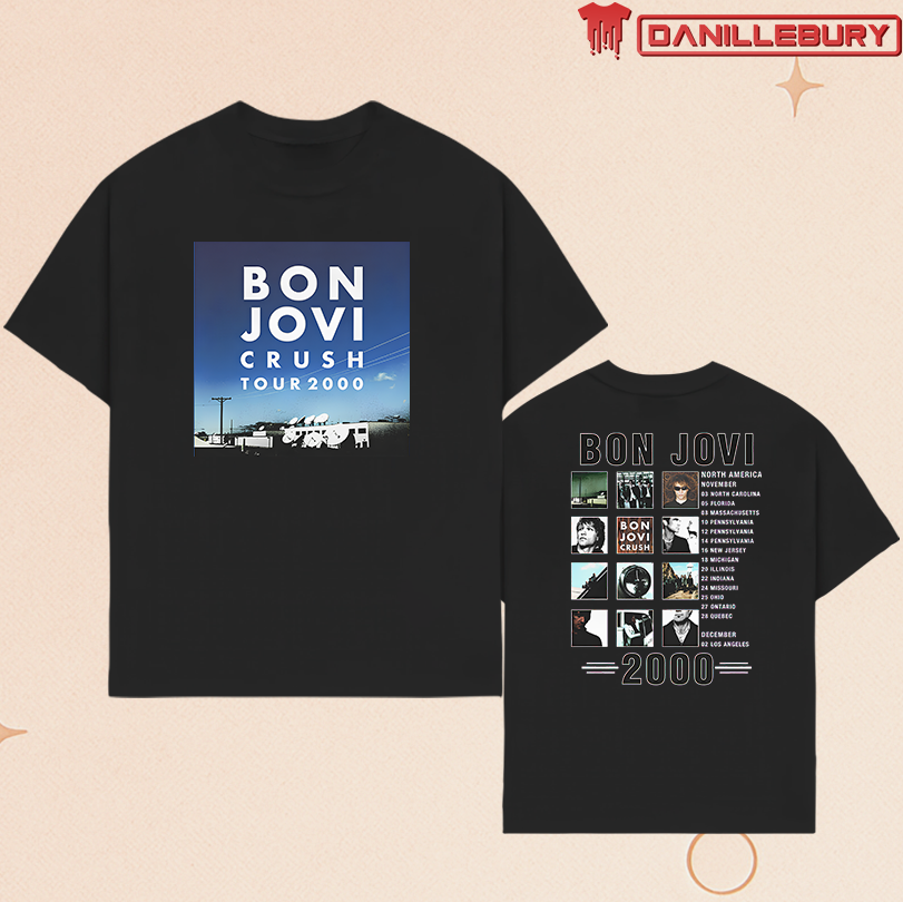 Bon Jovi Crush 2000 Tour T-Shirt