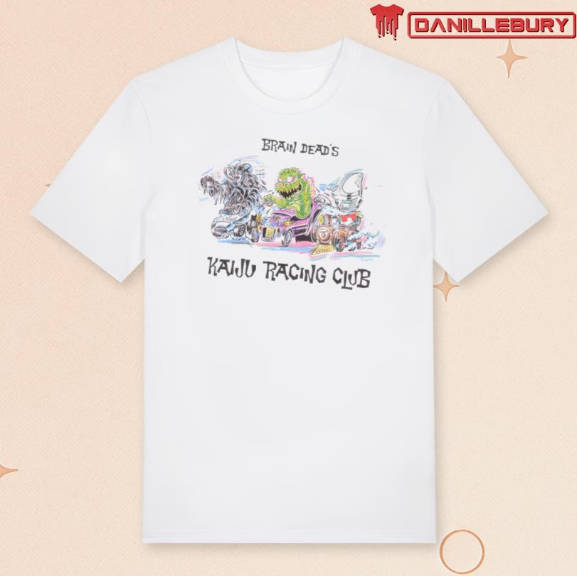 Brain Dead x Godzilla Kaiju Racing Team T-shirt