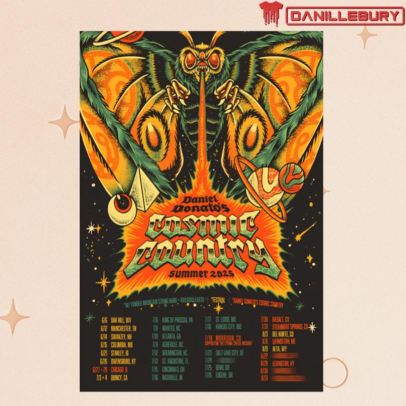 Daniel Donato Summer 2025 Tour Poster