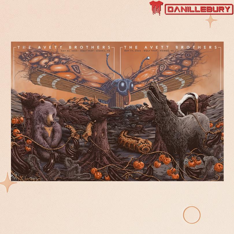 Dave Matthews Band Cuyahoga Falls OH May 30-31 2025 Concert Poster