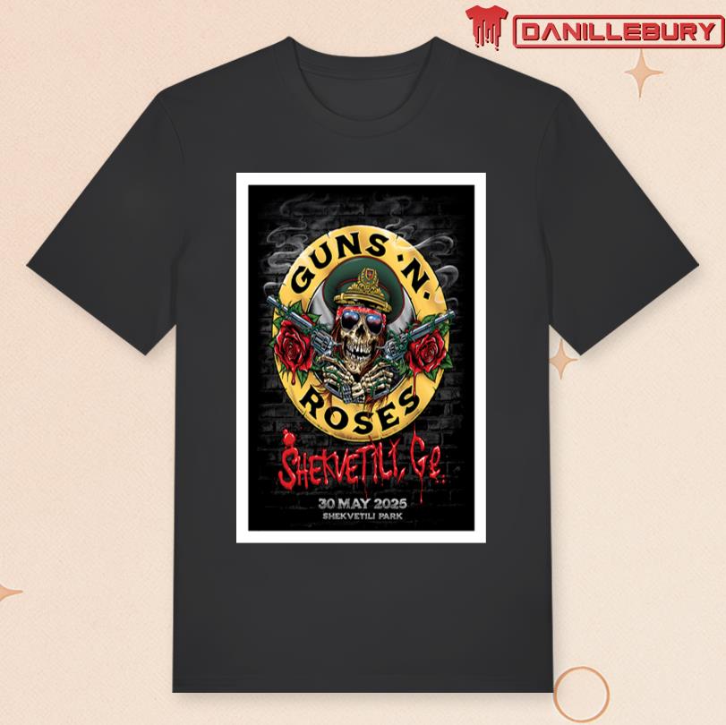 Guns N Roses May 30 2025 Shekvetili Park Poster