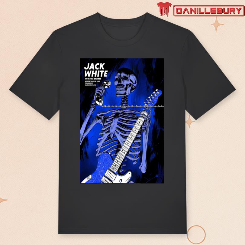 Jack White Poster Sacramento CA May 26 2025