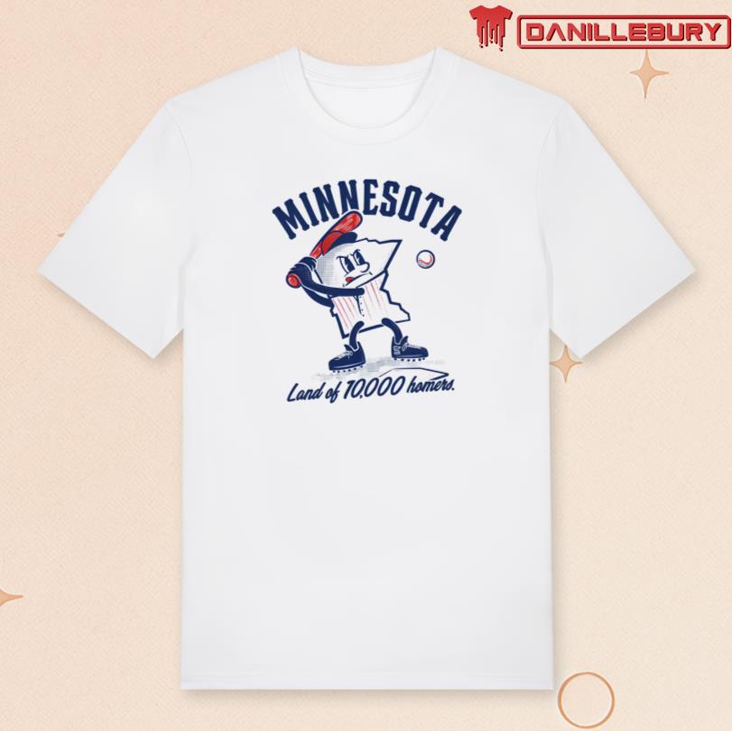 Minnesota Land Of 10000 Homer T-shirt