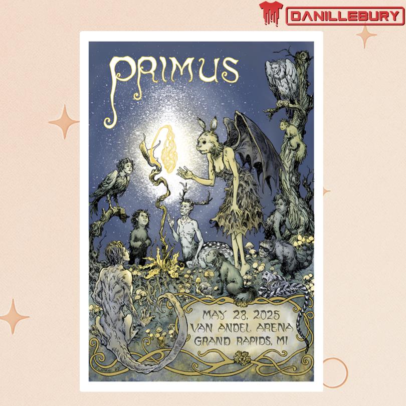 Primus May 28 2025 Van Andel Arena Event Poster