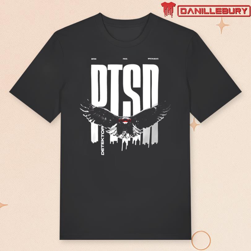 PTSD T-Shirt velke logo