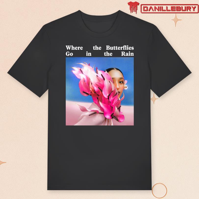 Raveena Where the Butterflies Go in the Rain Tee