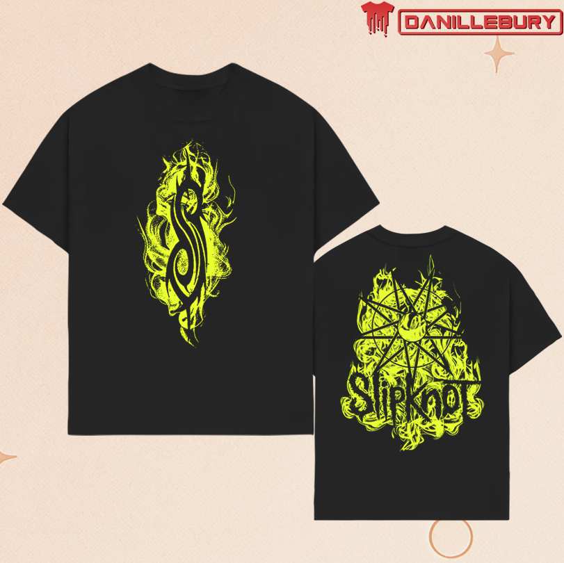 Slipknot Flamed Tribal S T-Shirt