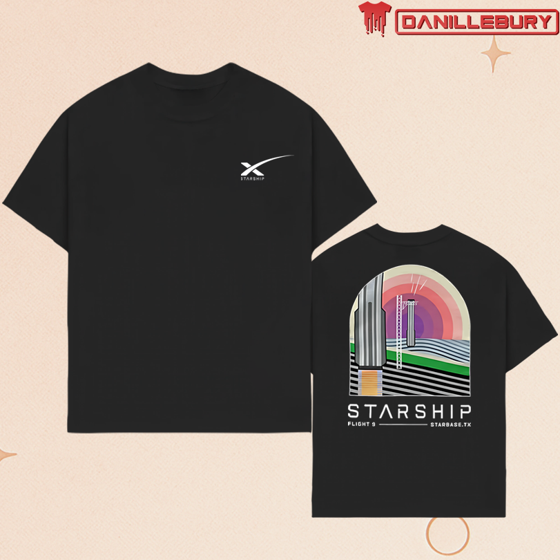 Starship Flight 9 Tee