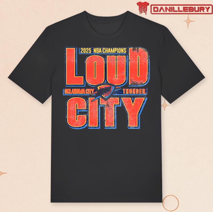 2025 NBA Champions Oklahoma City Thunder T-shirt