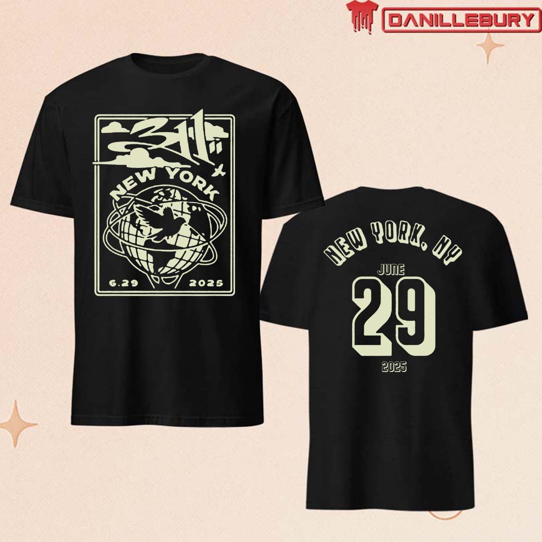 311 At New York NY June 29 2025 T-shirt