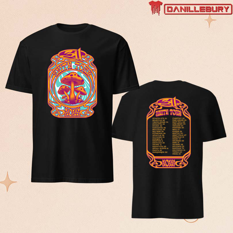 311 Band Unity Tour 2025 Shrooms T-Shirt