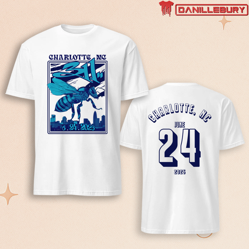311 June 24 2025 Charlotte NC Event Tee