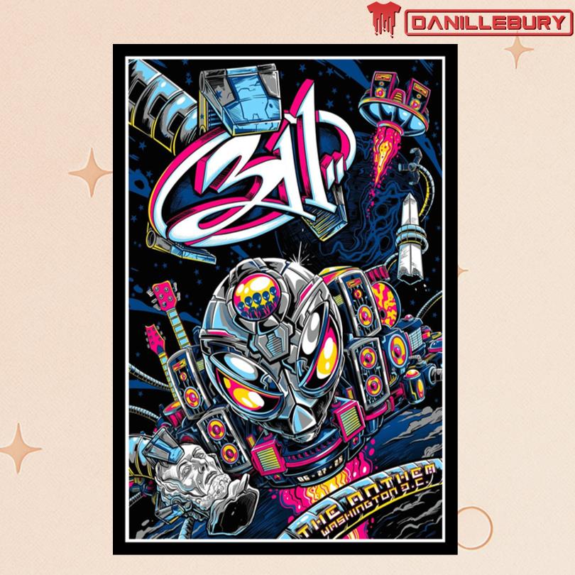 311 June 27 2025 The Anthem Washington DC Event Poster