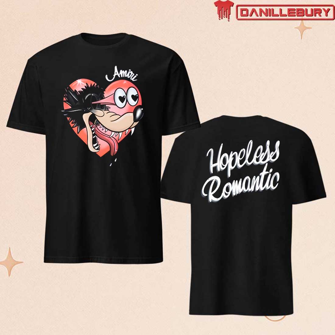 Amiri Hopeless Romantic Tee