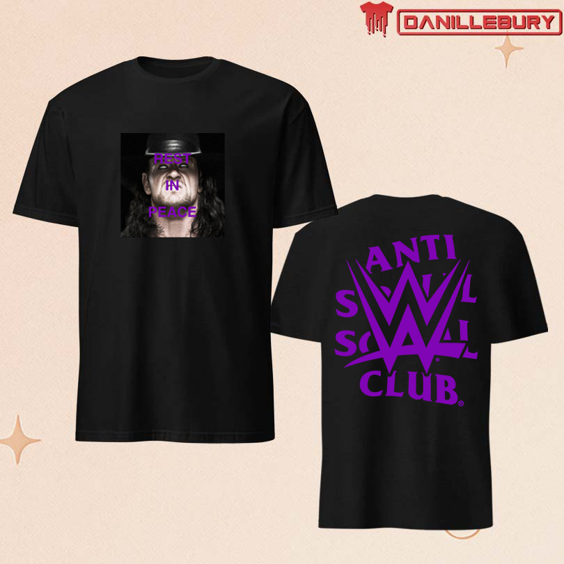 AntiSocialSocialClub x WWE The Undertaker Rest In Peace T-Shirt