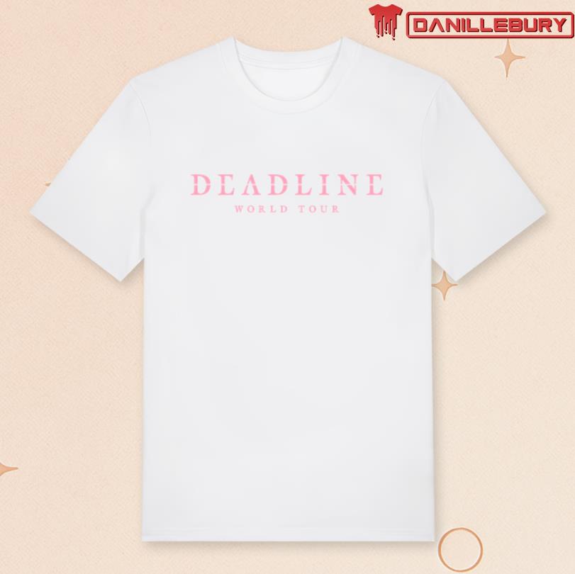 Black Pink Deadline World Tour 25 Tee