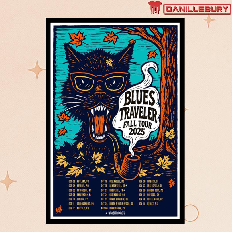 Blues Traveler Fail Tour 2025 Poster