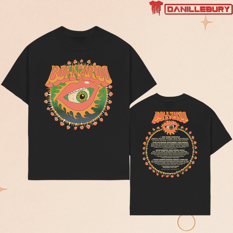 Bonnaroo Mouth Eye Lineup Tee