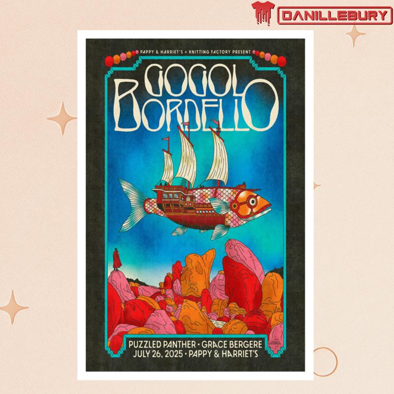 Bordello July 26 2025 Puzzled Panther Grace Bergere Show Poster