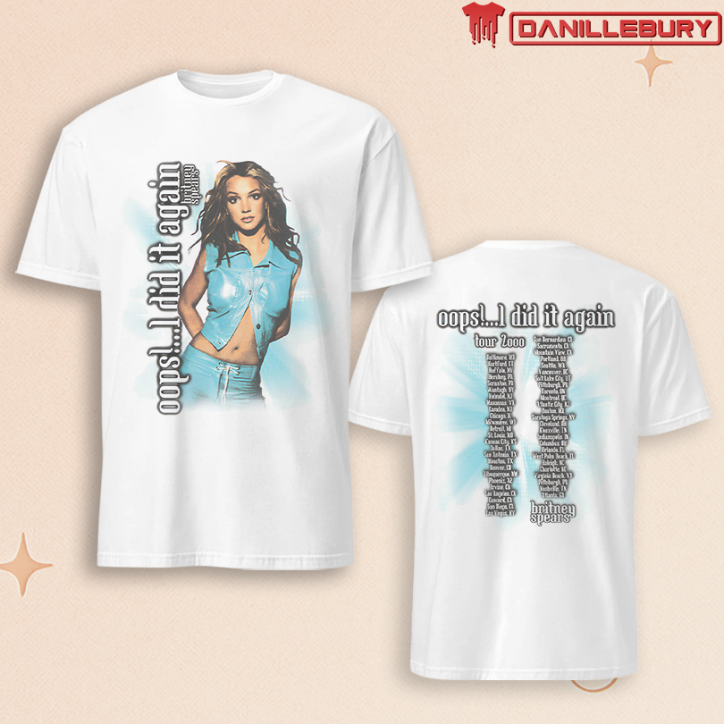 Britney Spears Oops...! Tour Anniversary Shirt
