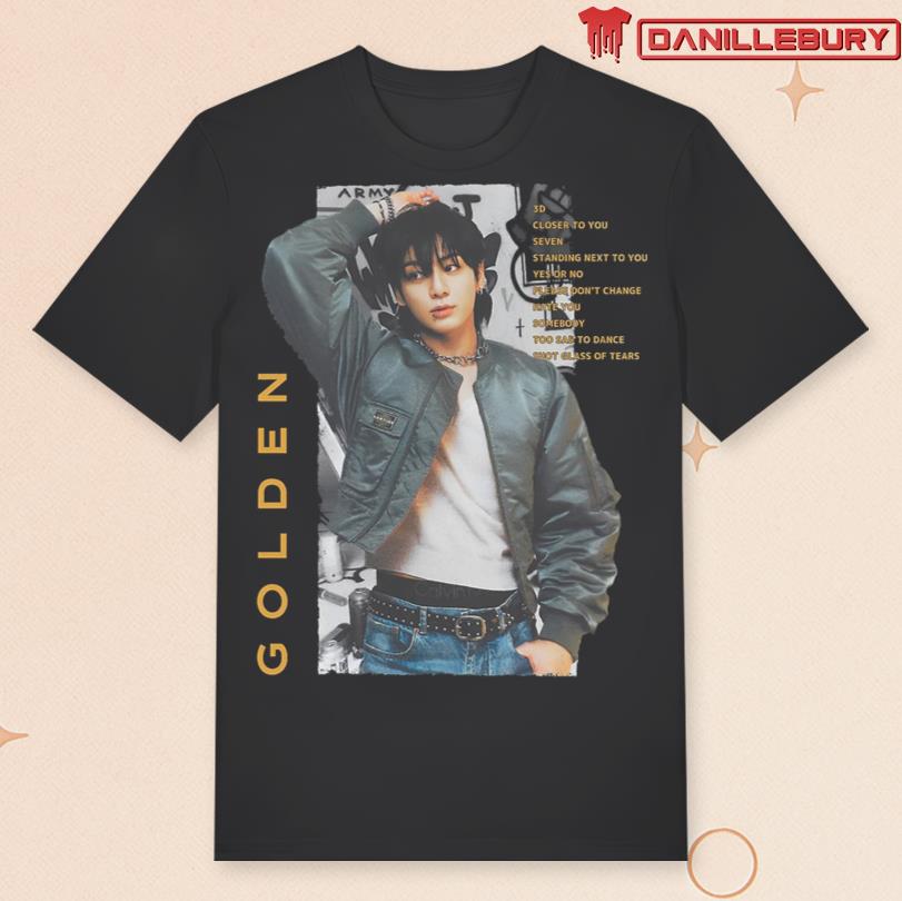 BTS JK Golden Shirt