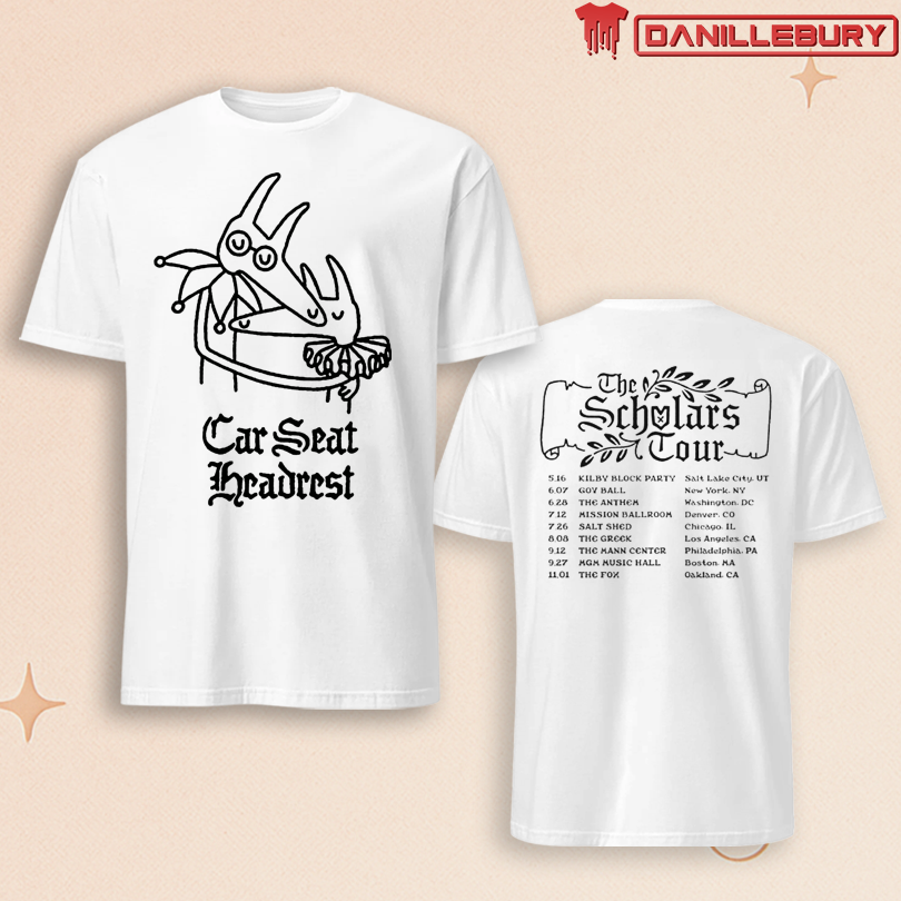 Car Seat Headrest The Scholar Tour 2025 Shirt