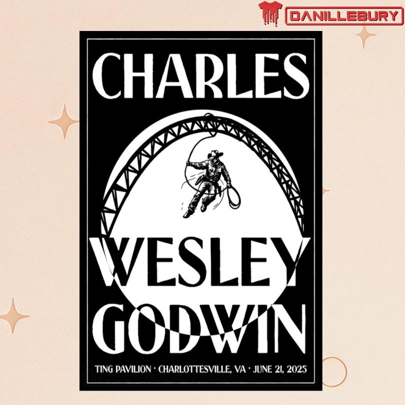 Charles Wesley Godwin Charlottesville Jun 21 2025 Event Poster