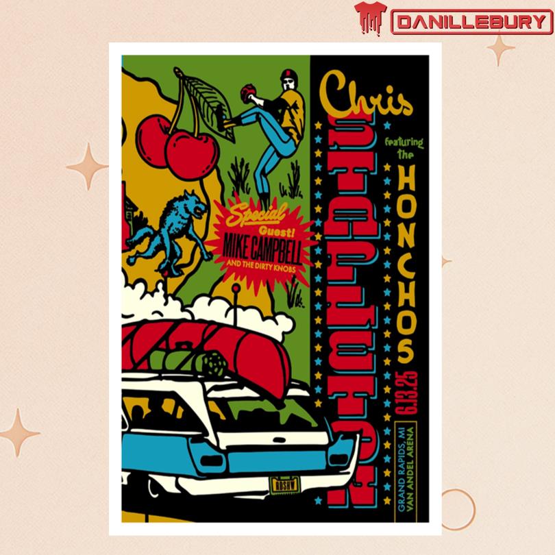 Chris Stapleton June 13 2025 Grand Rapids MI Poster