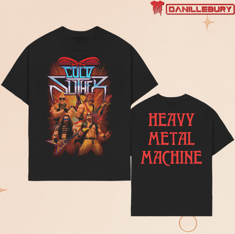 Cold Slither Heavy Metal Machine Tshirt