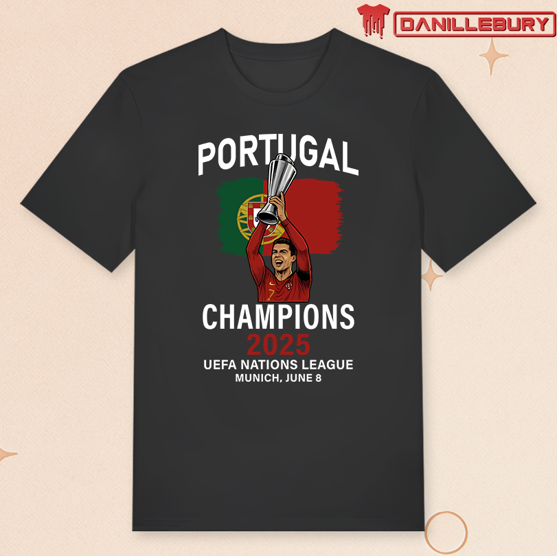 Cristiano Ronaldo Portugal Champions 2025 Shirt