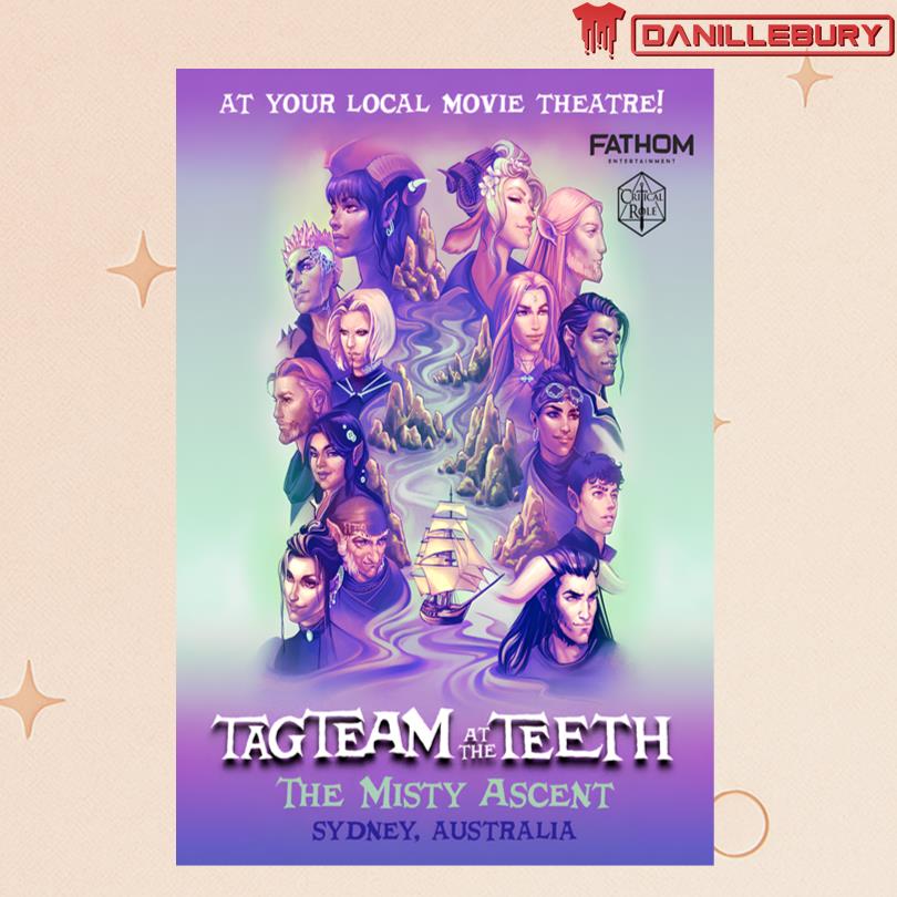 Critical Role Tag Team at the Teeth The Misty Ascent Poster