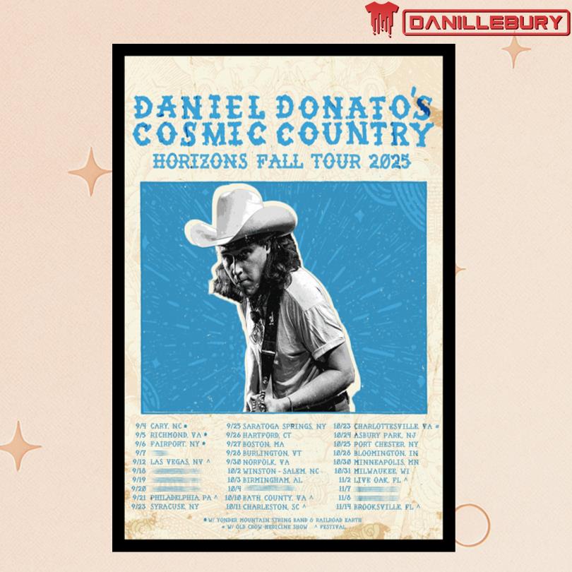 Daniel Donato 2025 Horizons Fall Tour Poster