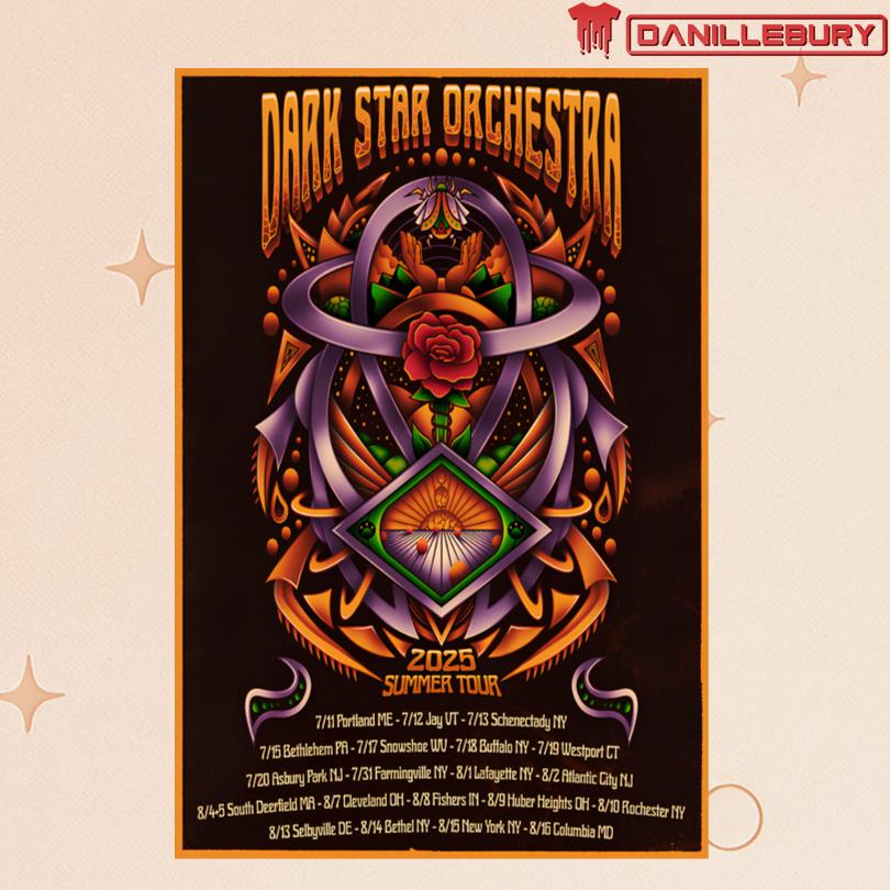 Dark Star Orchestra Tour Summer 2025 Poster
