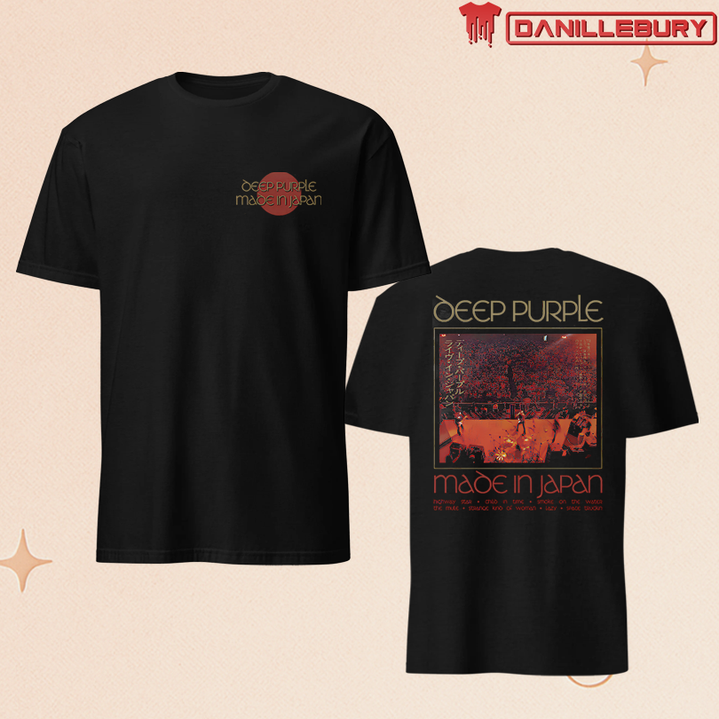 Deep Purple Band Made In Japan T-shirt