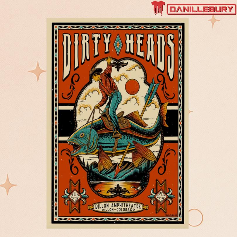 Dirty Heads Dillon Amphitheater Dillon CO June 28 2025 Poster