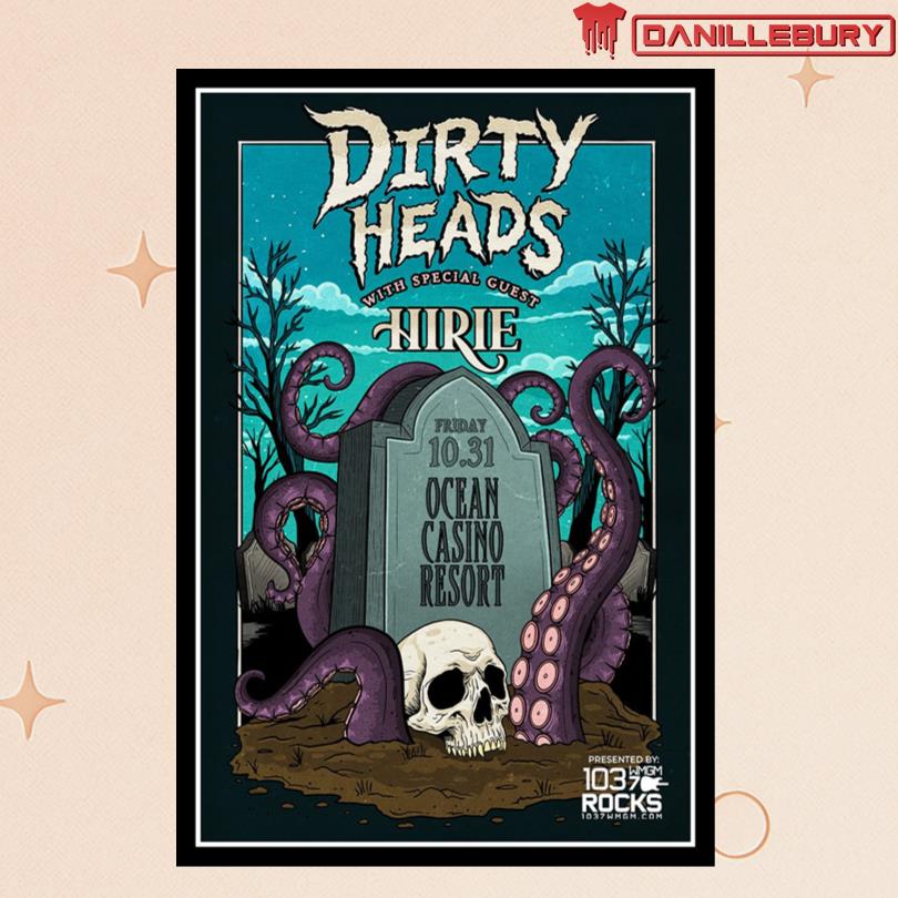 Dirty Heads Ocean Casino Resort Oct 31 2025 Poster