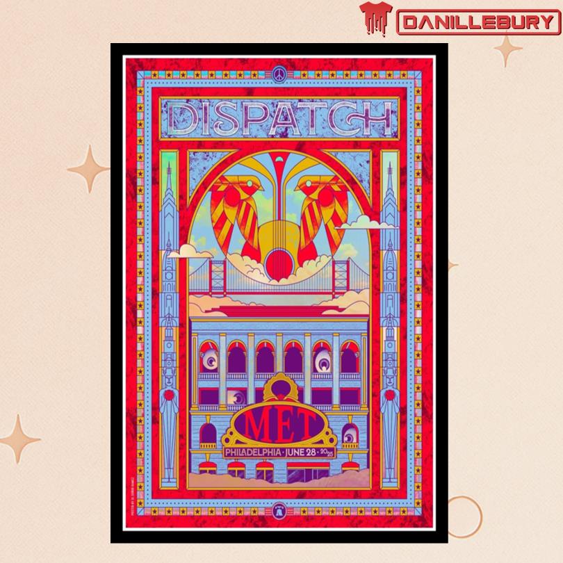 Dispatch At Philadelphia PA June 28 2025 Poster