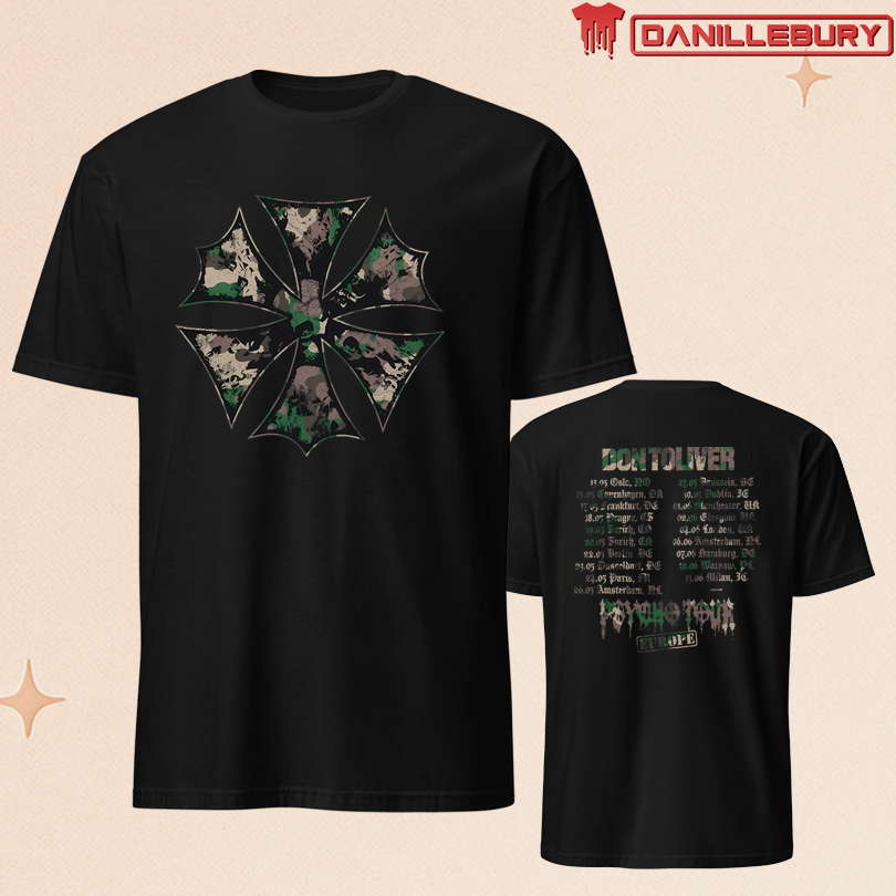 Don Toliver Spycho Tour 25 Emblem T-shirt
