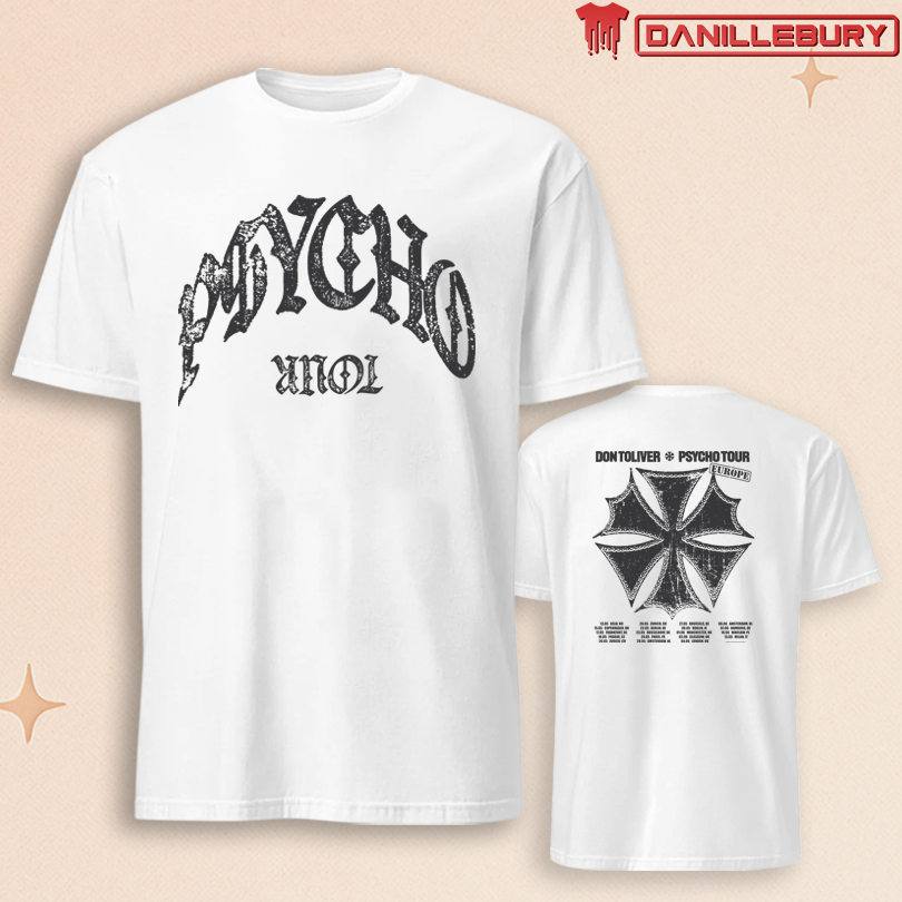 Don Toliver Spycho Tour Emblem T-Shirt