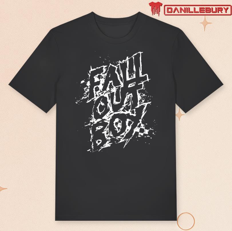 Fall Out Boy Scratch Logo Tee