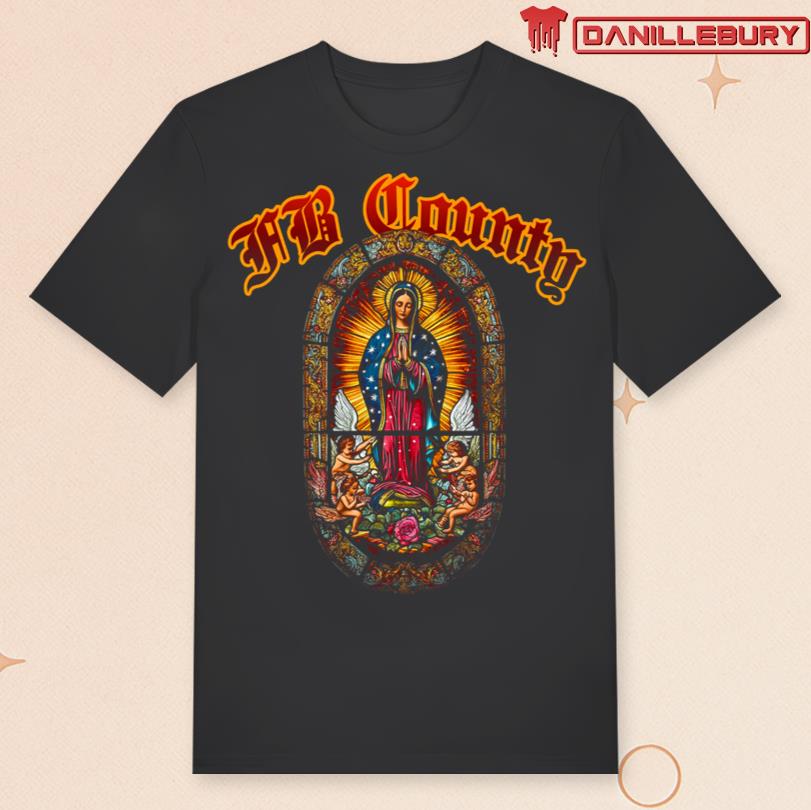 FB County Stain Glass Heavy Hard T-Shirt
