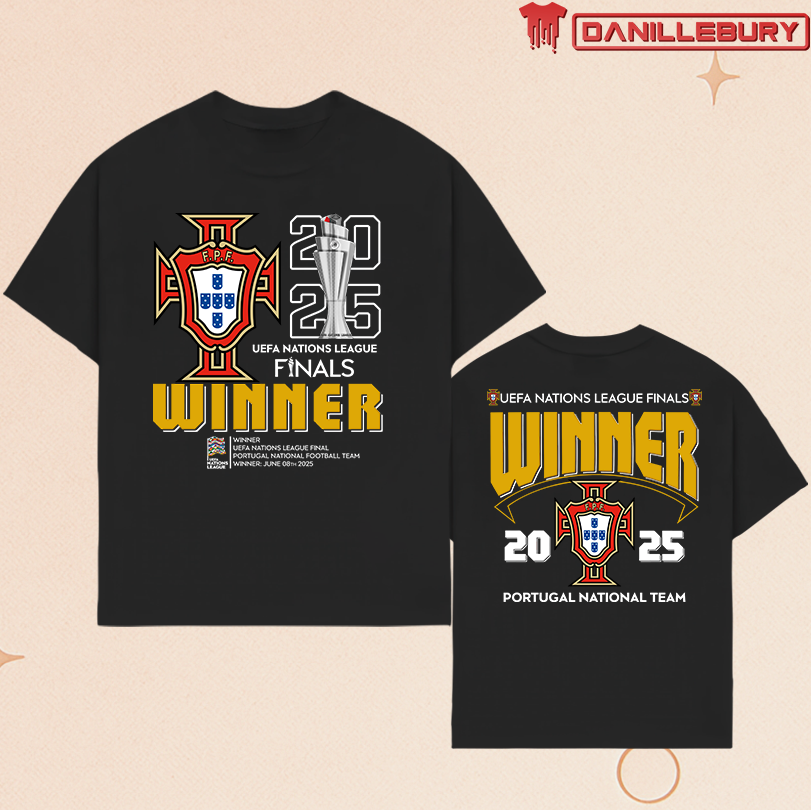 Final Victory Portugal UEFA 2025 Tshirt