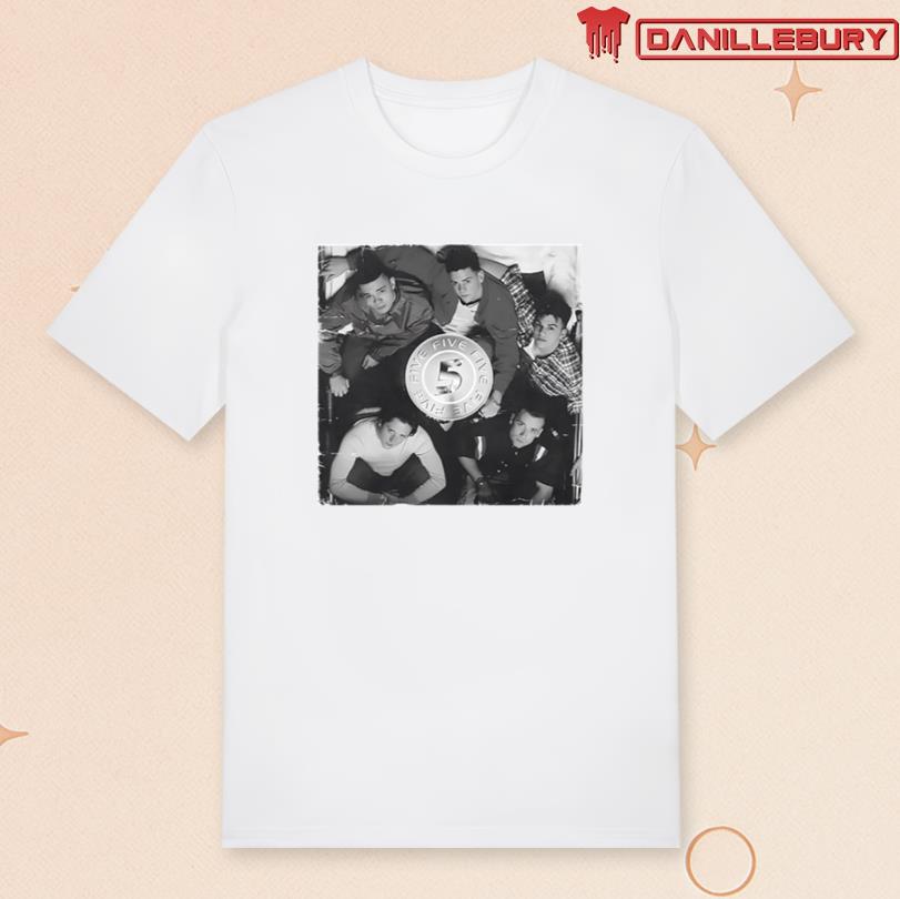 Five Debut Album Anniversary Faded T-shirt