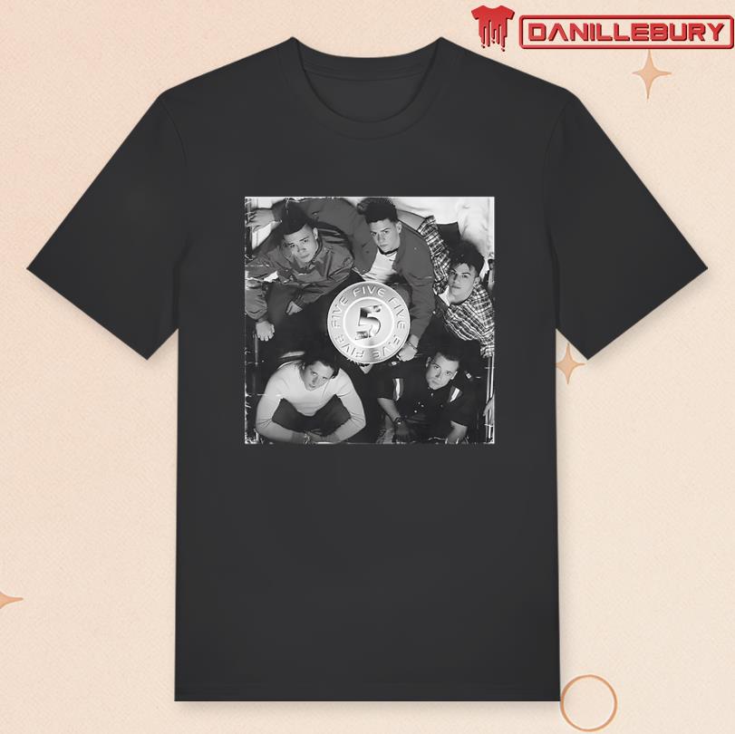 Five Debut Album Anniversary Faded Tee