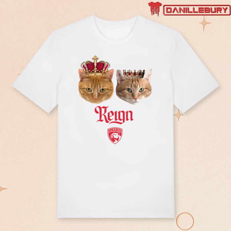 Florida Panthers Coach\'s Cat Reign T-Shirt