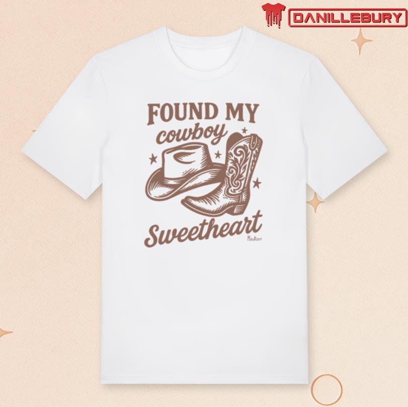 Found My Cowboy Sweetheart T-shirt