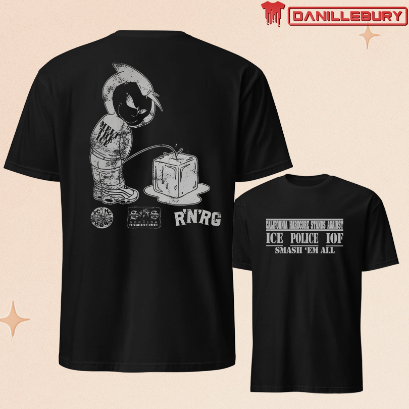 Fuck Ice California Against Oppresion T-shirt
