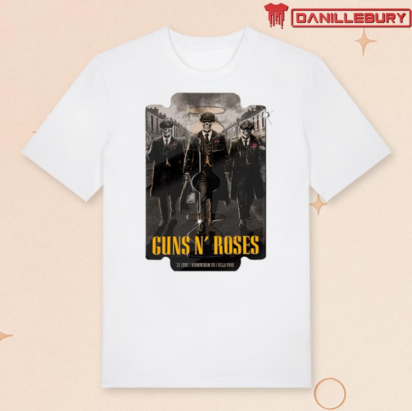 Guns N Roses At Villa Park Jun 23 2025 Shirt